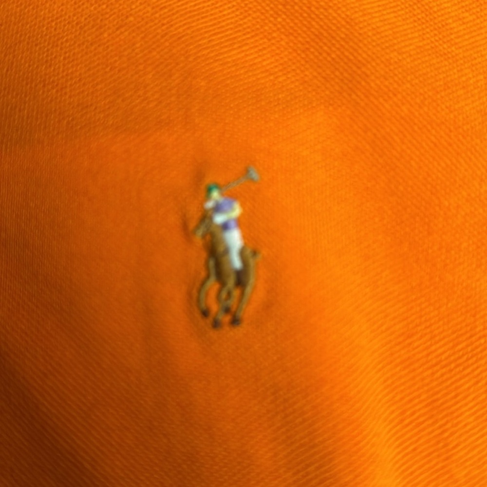 Polo By Ralph Lauren XL Polo Color Orange Formal Shirt dress shirt.Polo size XL. - Picture 2 of 3